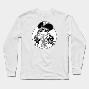 Girl with Tattoos Long Sleeve T-Shirt